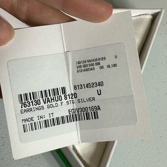 Bottega Veneta Statement Earrings - Picture 6 of 6